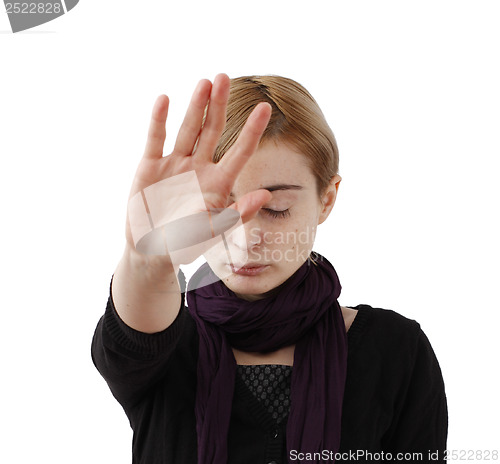 Image of Depressed young woman