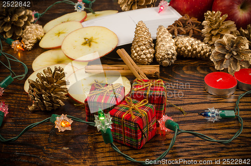 Image of Christmas still life