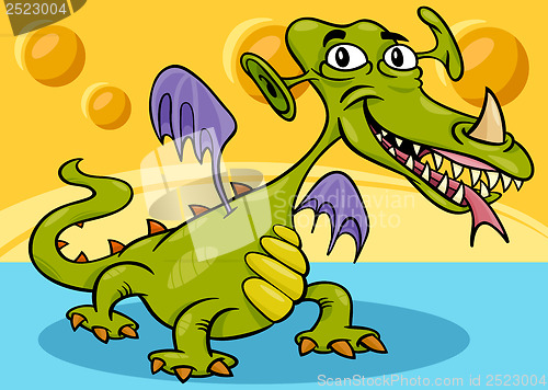 Image of monster or dragon cartoon