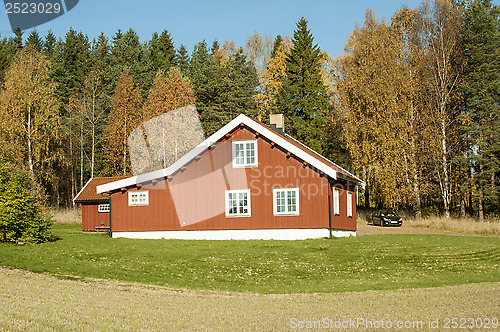 Image of Norwegian Wooden House 