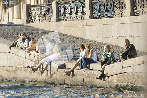 Image of Summer day in St.Petersburg