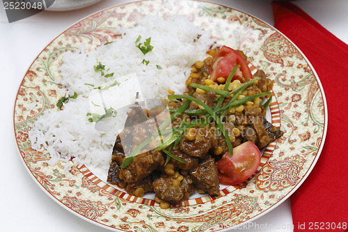 Image of Lamb and split pea curry meal