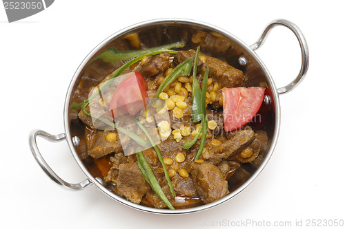 Image of Lamb curry in kadai bowl