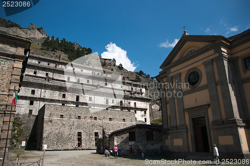 Image of Fenestrelle fort in Italy