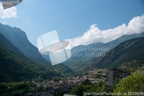 Image of Hiking in natural park in Italy