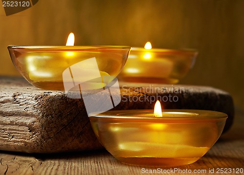 Image of burning candles