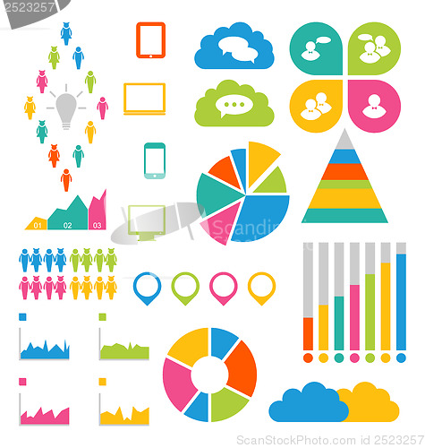 Image of Infographic design elements ideal to display for your informatio