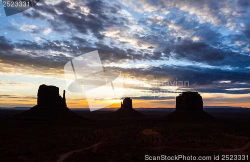 Image of Monument Valley Sunrise