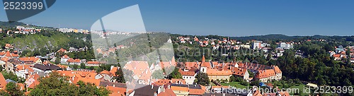 Image of Panoramic view of  Cesky Krumlov