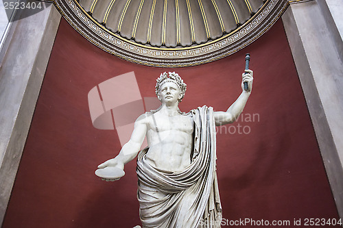 Image of Ancient statue of Julius Caesar, Rome