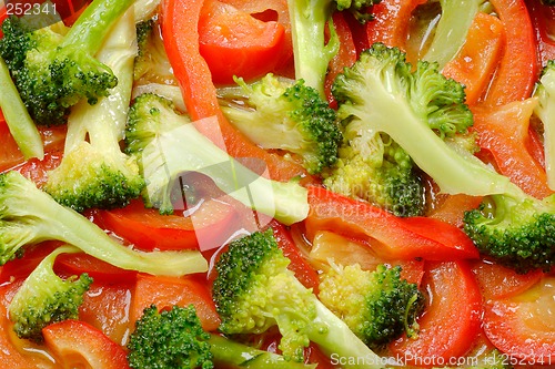 Image of cooking vegetables