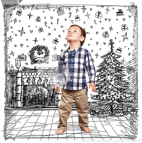 Image of Baby Looking Up