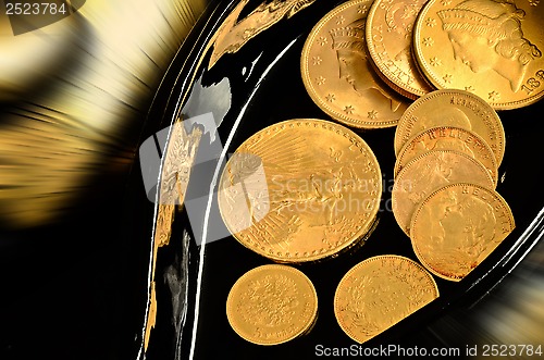 Image of Golden coins