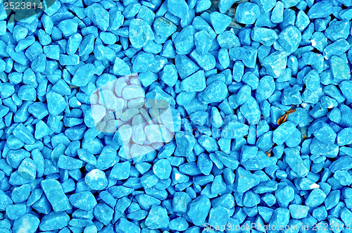 Image of Crushed blue texture