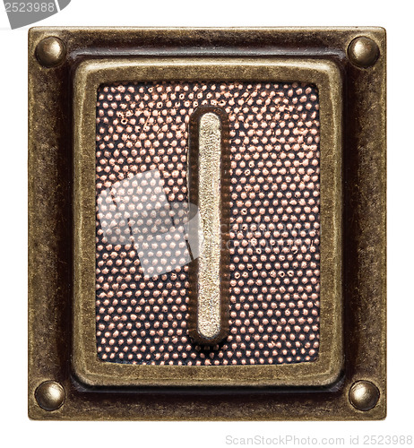 Image of Button alphabet