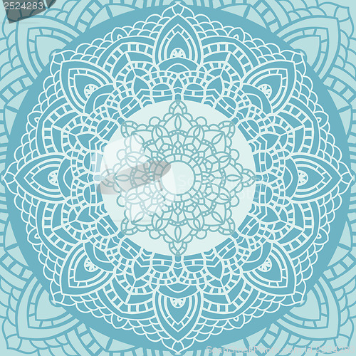 Image of Indian lace ornament.