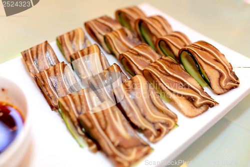 Image of Chinese salad made of pig ears