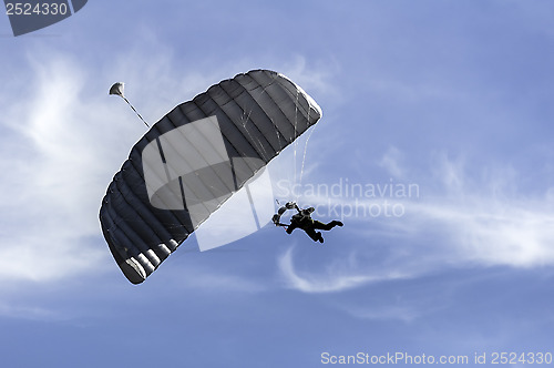 Image of Parachute jumper.