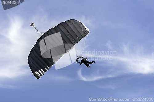 Image of Parachute jumper.