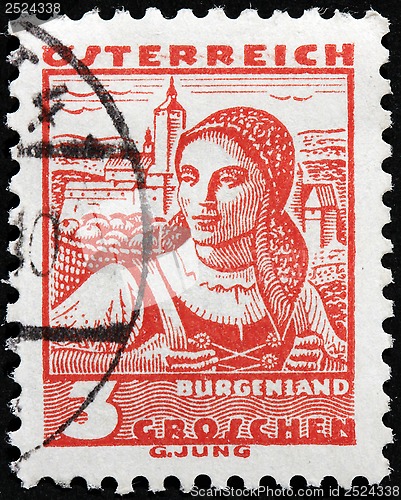 Image of Burgenland Woman Stamp