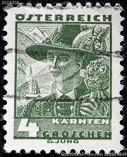 Image of Carinthia Man Stamp