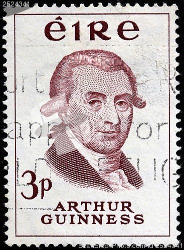 Image of Arthur Guinness Stamp