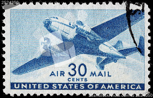 Image of US Airmail Stamp