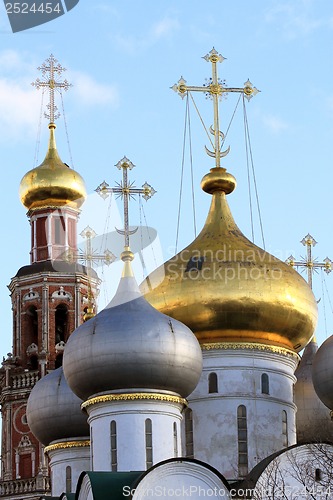 Image of Orthodox church in the monastery