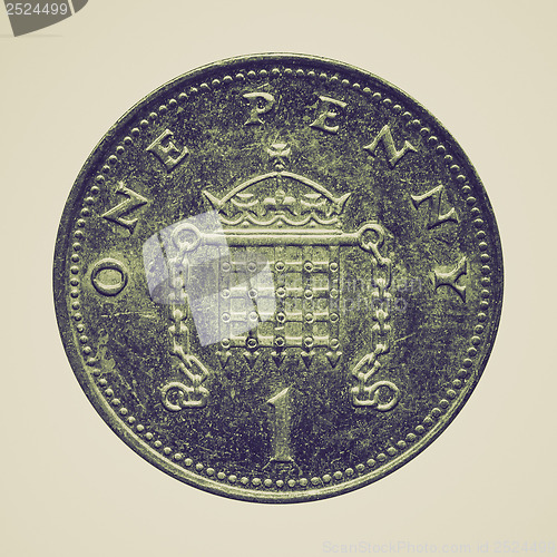 Image of Vintage sepia Pounds