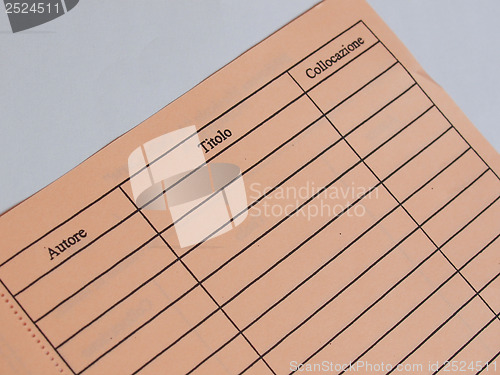 Image of Paper form
