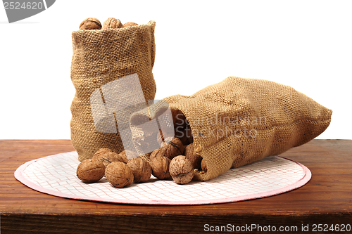 Image of Walnuts on table