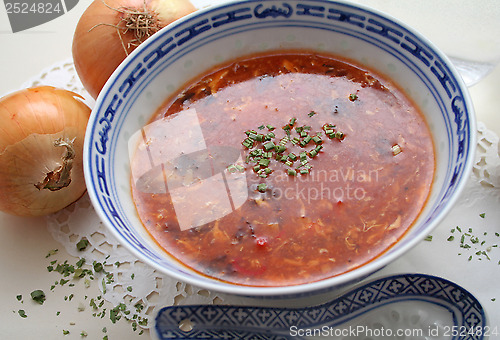 Image of sauer scharf suppe