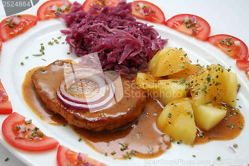 Image of fleisch mit kartoffeln