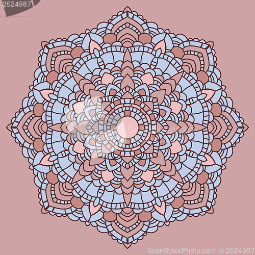 Image of Mandala. Indian decorative pattern.