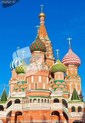 Image of Saint Basil Cathedral  in Moscow