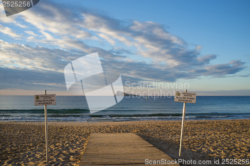 Image of Handicap access to a beach