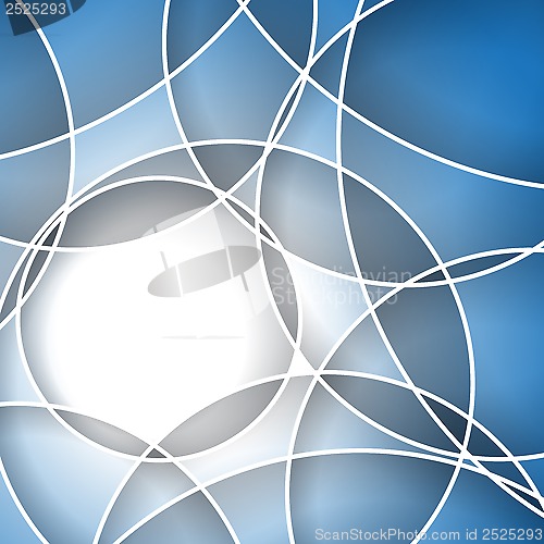 Image of Abstract bubbled background design