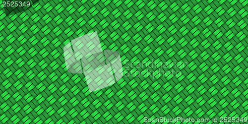 Image of green wicker texture background