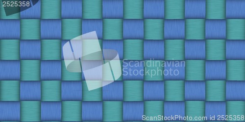 Image of wicker basket texture made with squares