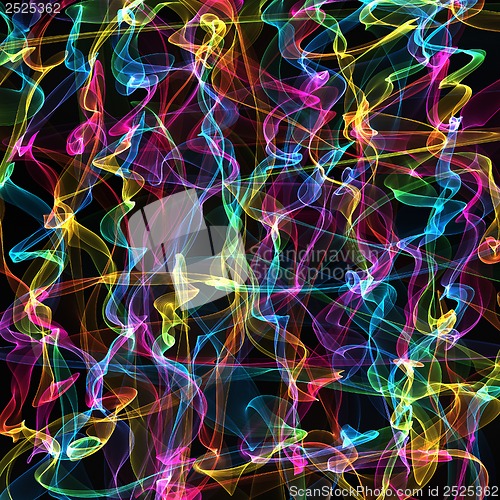 Image of Abstract generated colorful pattern graphic art background