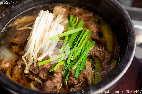 Image of Korean cuisine, Bowl of beef soup