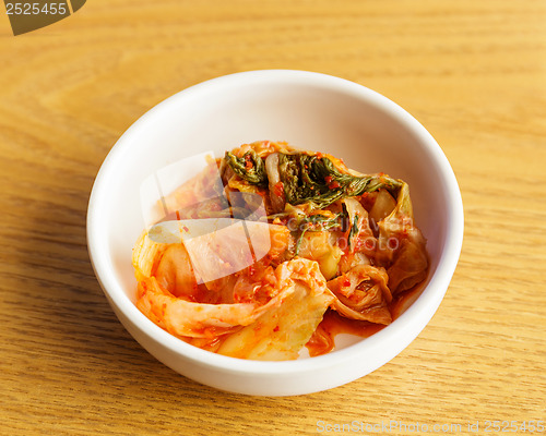 Image of Korean food, kim chi