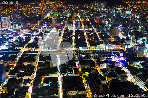Image of Busan city at night