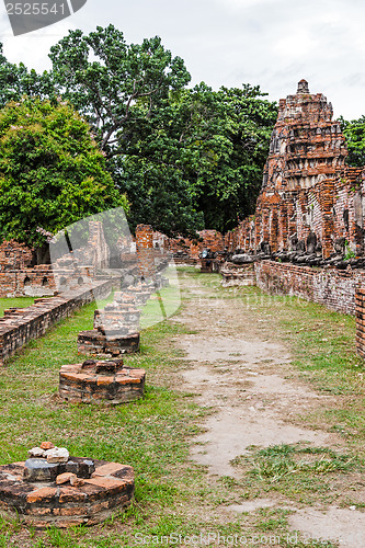 Image of Ancient architecture in Ayutthaya, Thailand