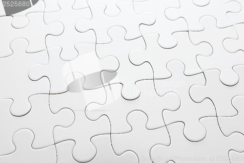 Image of Complete white puzzle