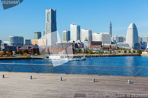 Image of Yokohama skyline in Japan