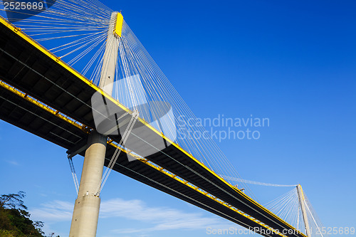 Image of Suspension bridge in Hong Kong