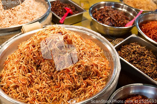 Image of Korean appetiser in food market