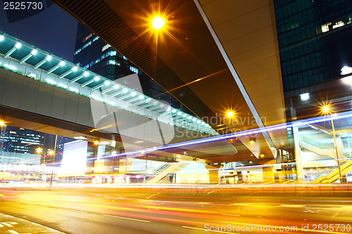 Image of Highway road at night