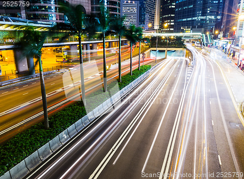 Image of Busy traffic in Hong Kong